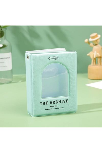 Generic Drasry Photo Album 3Inch Mini Polaroid Photos Card Holder Holds Mini Albums Hollow Door Binder Kpop