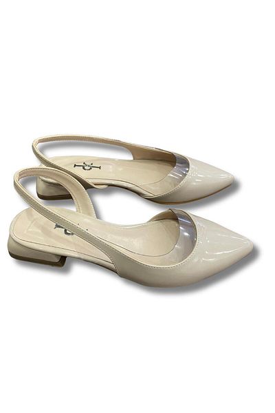 Aldina Nucci Open Back Women's Ballerinas # 1049