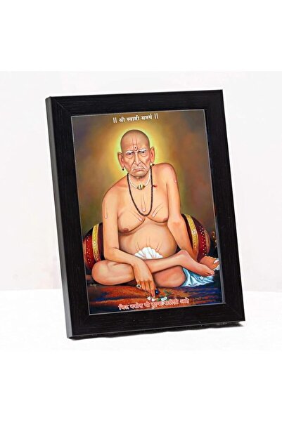 Generic Brand zig zag Swami Samarth Photo Frame For Wall/Table Size Small (6 ...