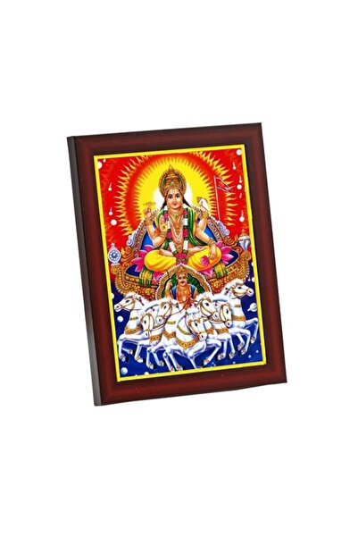 Generic إطار صورة صغير متعرج لسوريا ديف جي مع 7 خيول لطاولة حائط بحجم غرفة ال...