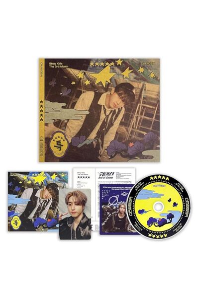 Generic STRAY KIDS - [★★★★★ (5 نجوم)] (Digipack - CHANGBIN VER.) حافظة ورقية ...
