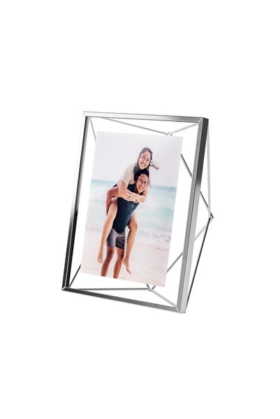 Generic إطار صورة معدني من أومبرا، بريزما، مقاس 5×7 بوصة، مناسب لسطح المكتب أ...