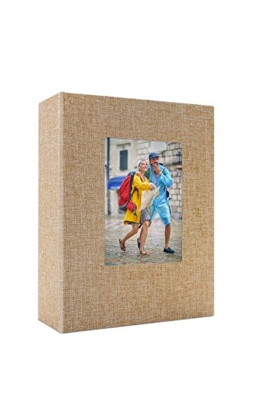 Generic ألبوم صور 4x6 200 جيب ألبومات صور مع غطاء من الكتان ألبومات الصور للع...