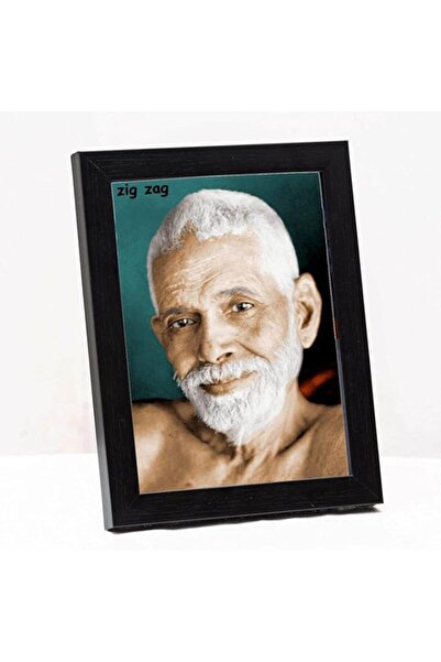 Generic إطار صور متعرج رامانا ماهارشي للطاولة / الحائط مقاس صغير (6 × 8 بوصات...