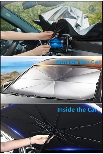 STİLİX GARAGE Parasolar pentru parbrizul mașinii, umbrelă pliabilă, parasolar...