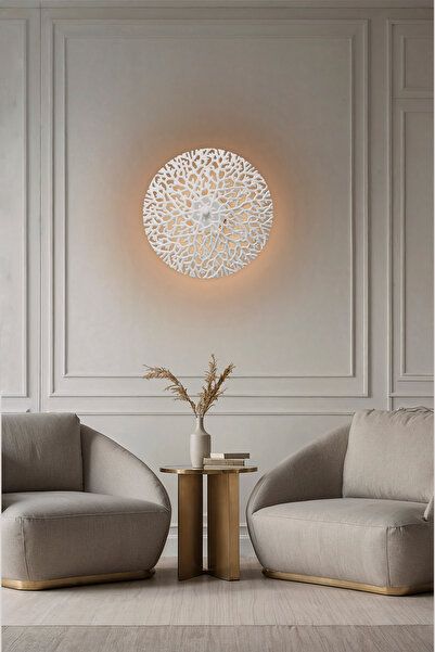 ROSE LIGHTING Bergama Beyaz Aplik Modern Dekoratif Ledli Duvar Apliği