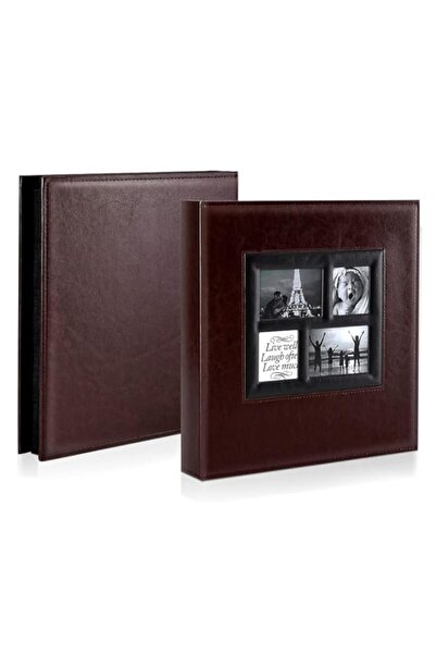 Generic ألبوم صور Defsedar ذو سعة كبيرة يتسع لـ 500 صورة مقاس 4×6، 50 ورقة/10...