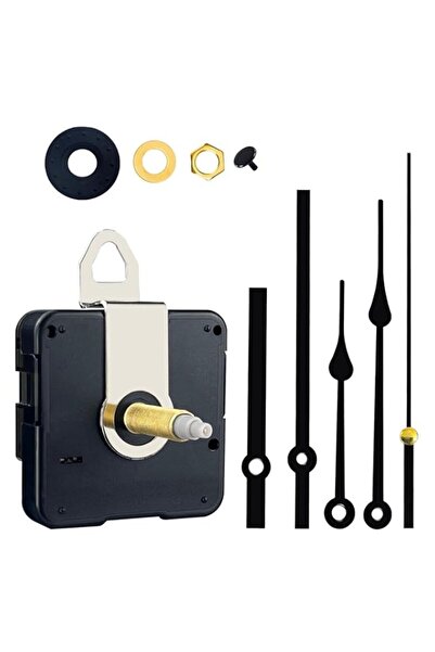 Generic مجموعة إصلاح الساعة HBSTUDIO - آلية حركة ساعة حائط كوارتز طويلة العمو...