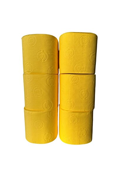 Renova Hârtie igienică galbenă, 3 straturi, set de 6 role