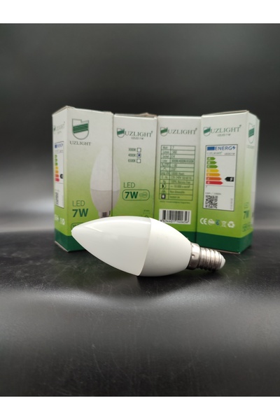 Genel Markalar LED AMPUL (E.14) MUM AMPUL.Günışığı renkte (7.Watt=60.Watt) (4...