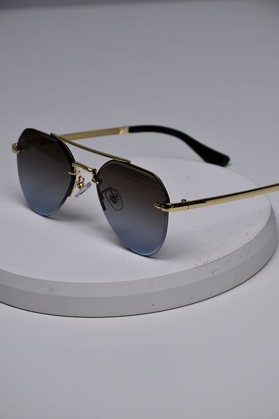 LOOKUP NEW Men's Uv400 Protected Pilot Steel Stainless Tarnish Free Metal Drop Sunglasses