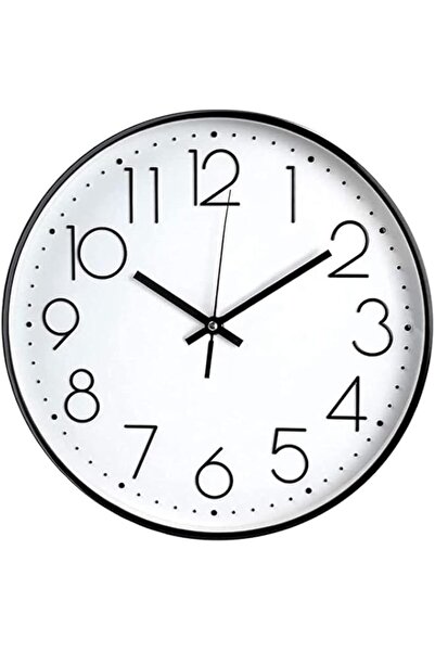 Generic ساعة حائط TNTAIAHL مقاس 12 بوصة بدون صوت نقر، تعمل بالبطارية، صامتة، ...