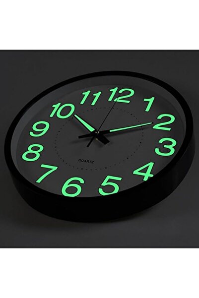 Generic Brand 12 Inch Night Light Wall Clock, Silent Non-Ticking Quartz Wall ...