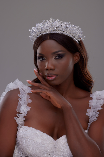 Hayalperest boncuk Coroana de mireasă Nou sezon Design de lux Coroana de mire...