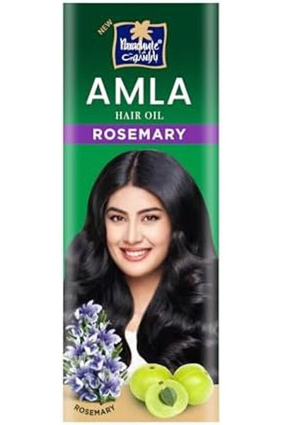Parachute Hair Oil for All Hair Types, 500ml, Strengthens with Amla and Rosemary
