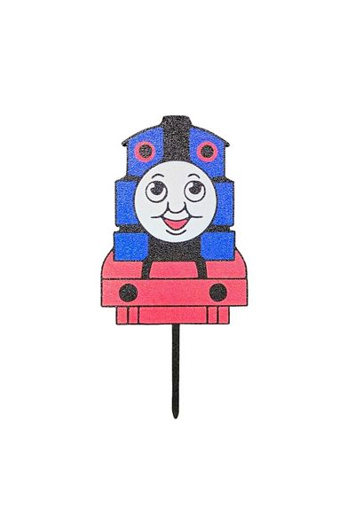 OEM Decor tort Trenulețul Thomas, reutilizabil, 15 cm x 7 cm