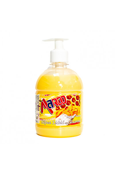 Marco Săpun lichid cu pompă, lapte și miere, 500 ml