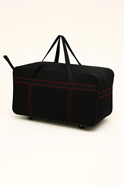 Çantacım Hurç Çantası Seyahat Tekerlekli Battal Boy Kumaş