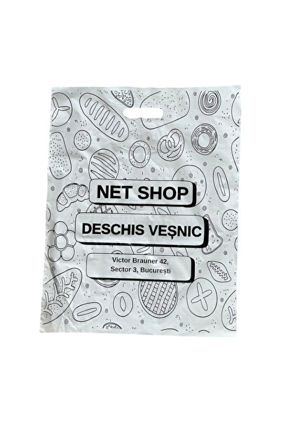 HORECA Genți personalizate, cu mâner, tip banană - 50x40cm