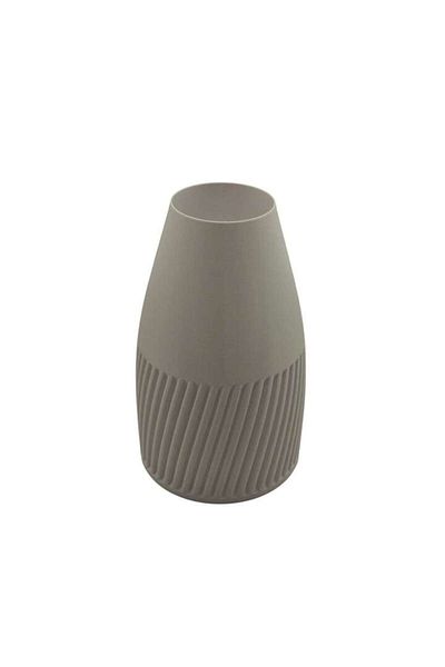 OEM Vază decorativă Alekos – Design minimalist modern – Albă, 13 cm – Imprimare 3D, Plastic