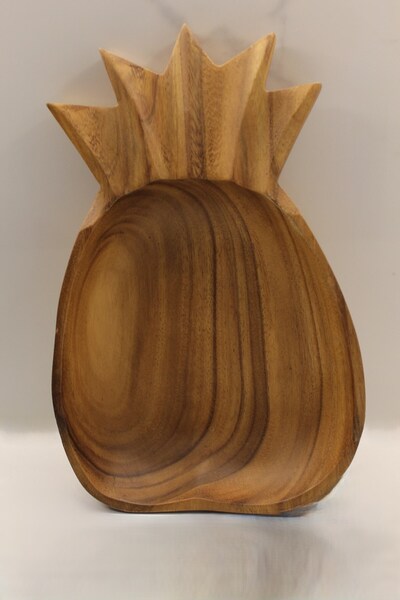 HBS Art Design Acacia Ananas Model Fruit Salad Bowl