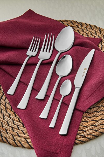 EBUTAY Giza 60 Piece Stainless Steel Cutlery Set – Classic Glossy Series