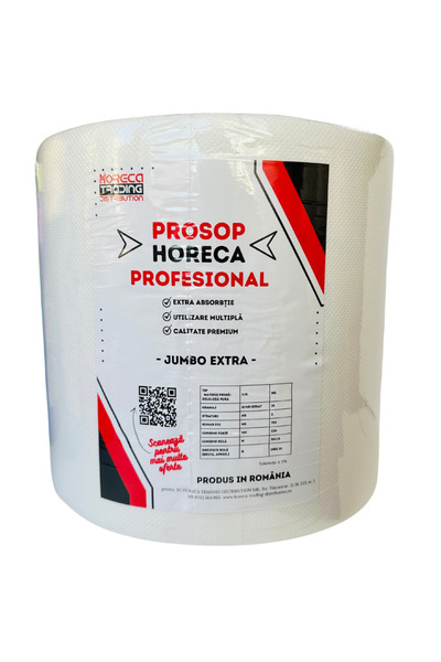 ACARİA Rolă de prosoape JUMBO Extra 200, 167M, 1,5 kg, straturi, 100% celuloză