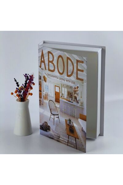 devideko Book-Looking Decorative Box, Nordic Style Book-Shaped Storage Box, Home Decoration
