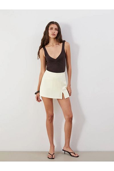 LC Waikiki Lcw Vision Sari Standard Fit Mini Shorts Skirt