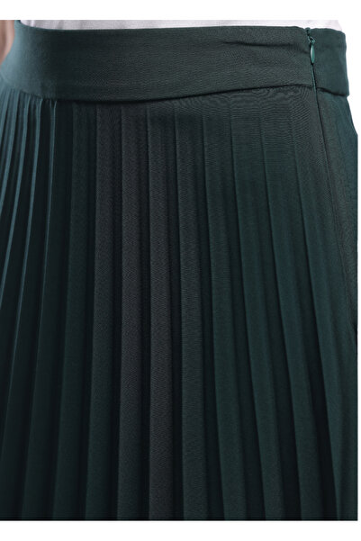 SUGA Luna midi skirt with elegant pleats