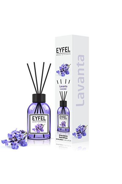 Eyfel Odorizant de cameră cu lavandă, cu bețișoare, 120 ml