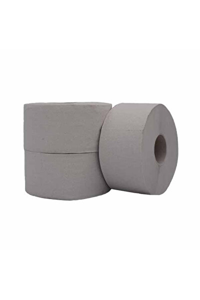 ACARİA Hârtie igienică mini jumbo, 2 straturi, gri, cutie de 12