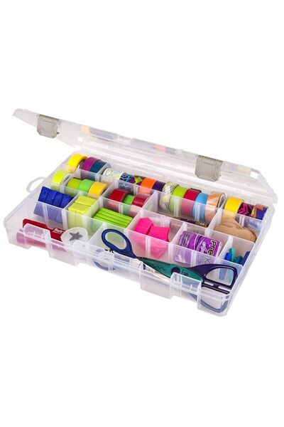 Generic صندوق حلول كبير ArtBin 5004AB مع فواصل، منظم للفنون والحرف اليدوية، [...