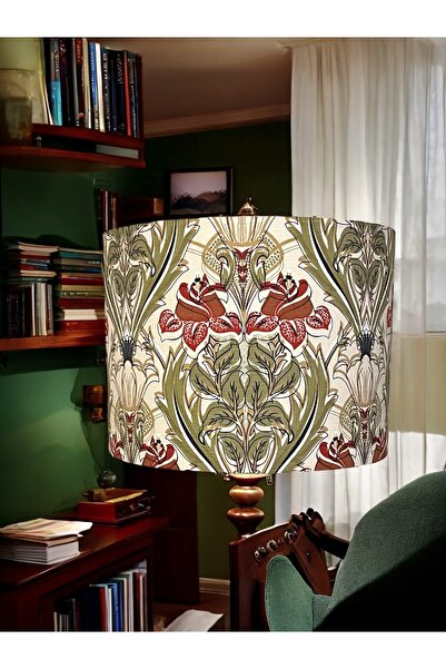 abonjur Abajur Başlığı EL YAPIMI(40 çap 30yükseklik Silindir Şapka yüksek kal...