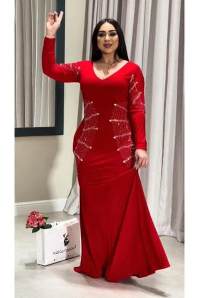 SOOL Red, Pink, and Burgundy Evening Dress