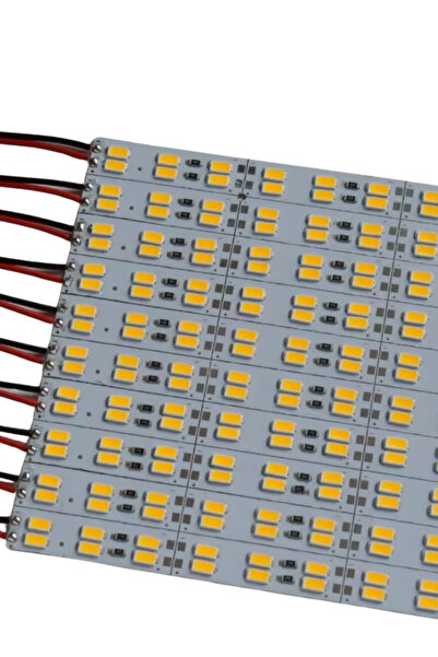 DEMİRLED 5730 Çift Sıra Alüminyum Çubuk Led Gün Işığı 12V 144 Ledli (1 Metre)
