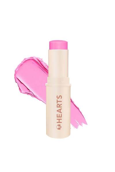 Hearts Hearts Stick Cream Blush & Lipstick Pink 01