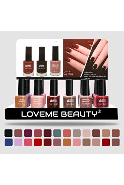 Love Me طلاء أظافر (مانيكير) 24 لونًا جديدًا من لافمي بيوتي