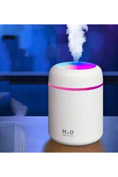 KTR TECH Hava Nemlendirme Beyaz Humidifier Buhar Makinası Ortam Oda Araba Ara...