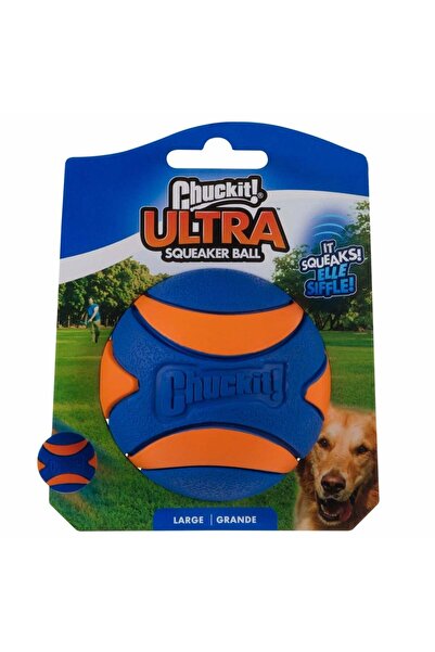 Sepette Store تشكيت! كرة لعب للكلاب بصوت صرير فائق (حجم كبير)