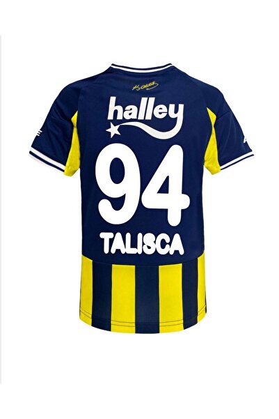 Marka Extra Tâlıscâ 94 -Fenerbâhç.e-Tâlıscâ 94 Yeni Sezon 2025-26 Sarı Lacivert Çubuklu Yetişkin Forması