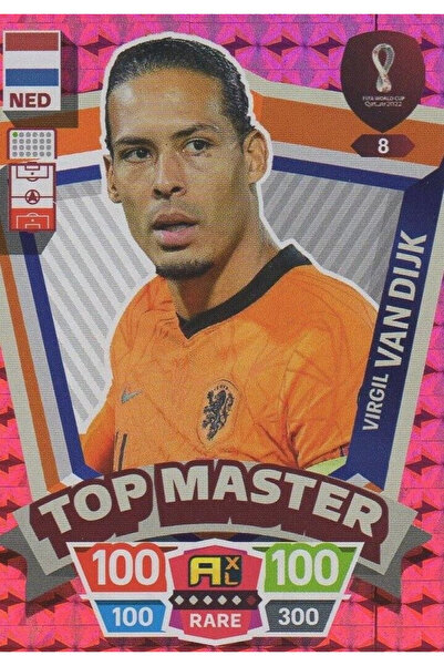 Panini فيرجيل فان ديك قطر توب ماستر