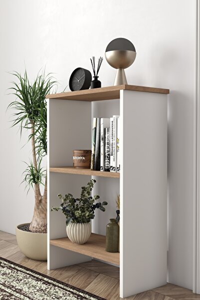 dekoronya Sera Mini Kitaplık, Ofis Kitaplığı, 2 raflı kitaplık