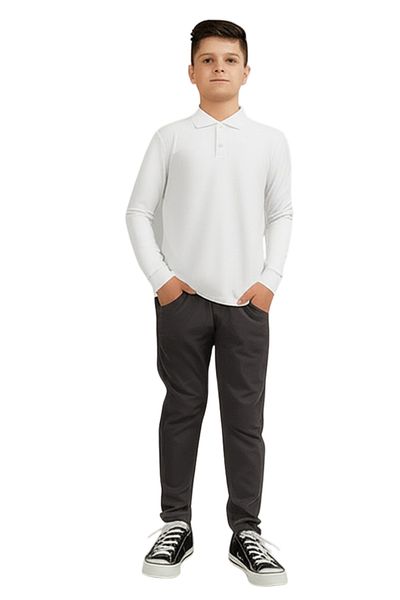 GARBEDİ Children's Polo Neck School T-Shirt Ch.C.111K.N01