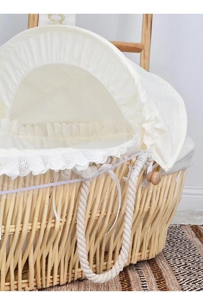 Fun Moment Moses Basket Baby Crib with Mosquito Net