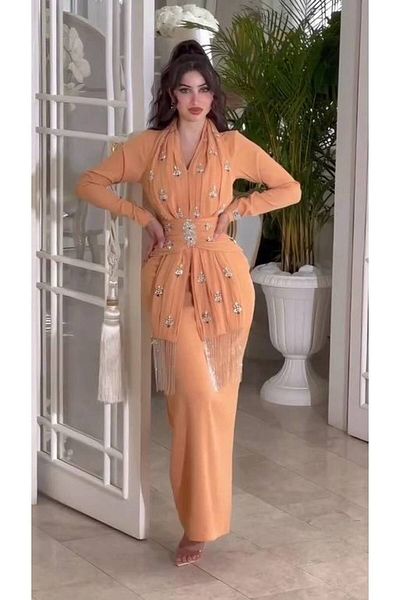 SOOL Evening dress embroidered
