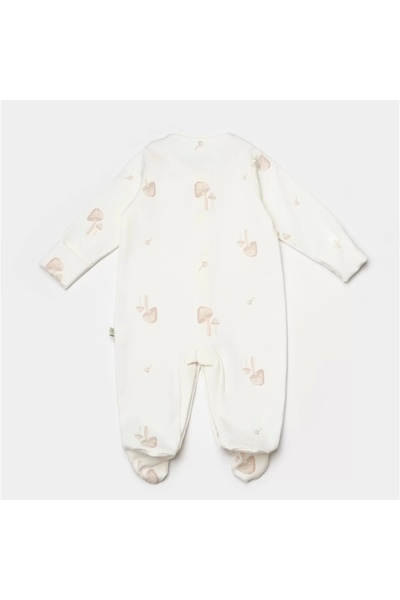 Biorganic Sweet Lady Baby Rompers Light Beige