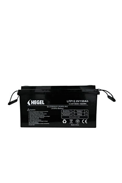 Hegel OBUS KARAVAN 150A LİTYUM AKÜ LİFEPO4 LİTYUM AKÜ 12.8V 150AH