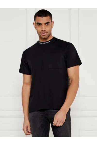 VERSACE JEANS COUTURE Logo T-Shirt (78Gahe03Cj00E)