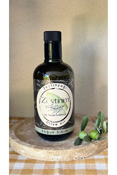 Zeytinim by Suzan Gökkaya Soğuk sıkım naturel Zeytinyağı 500ml